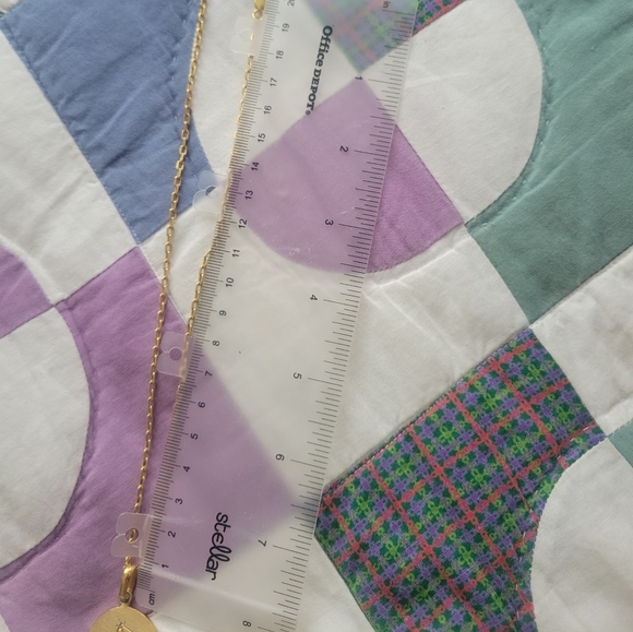 Custom Libra zodiac gold statement necklace - Picture 5 of 6